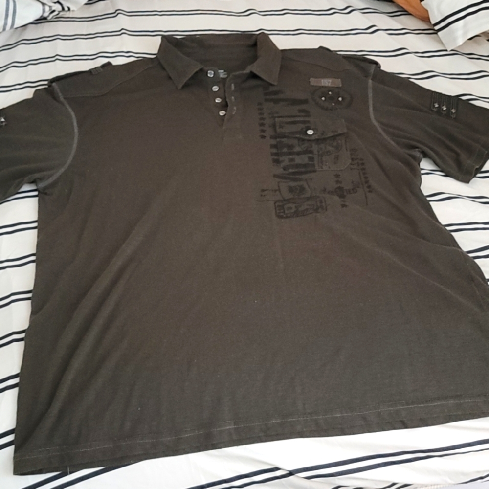 Vertical Sport Men's 4XL Polo Style Shirt